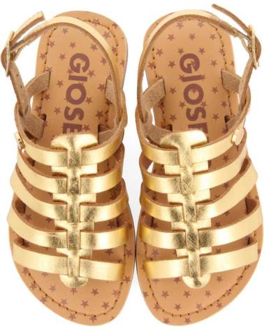 girl Sandals GIOSEPPO 71881-LENI CANGREJERAS NINA  ORO