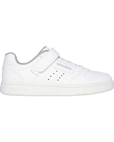 Esportes  SKECHERS  de Menina e Menino 405638L QUICK STREET NINOS  BLANCO