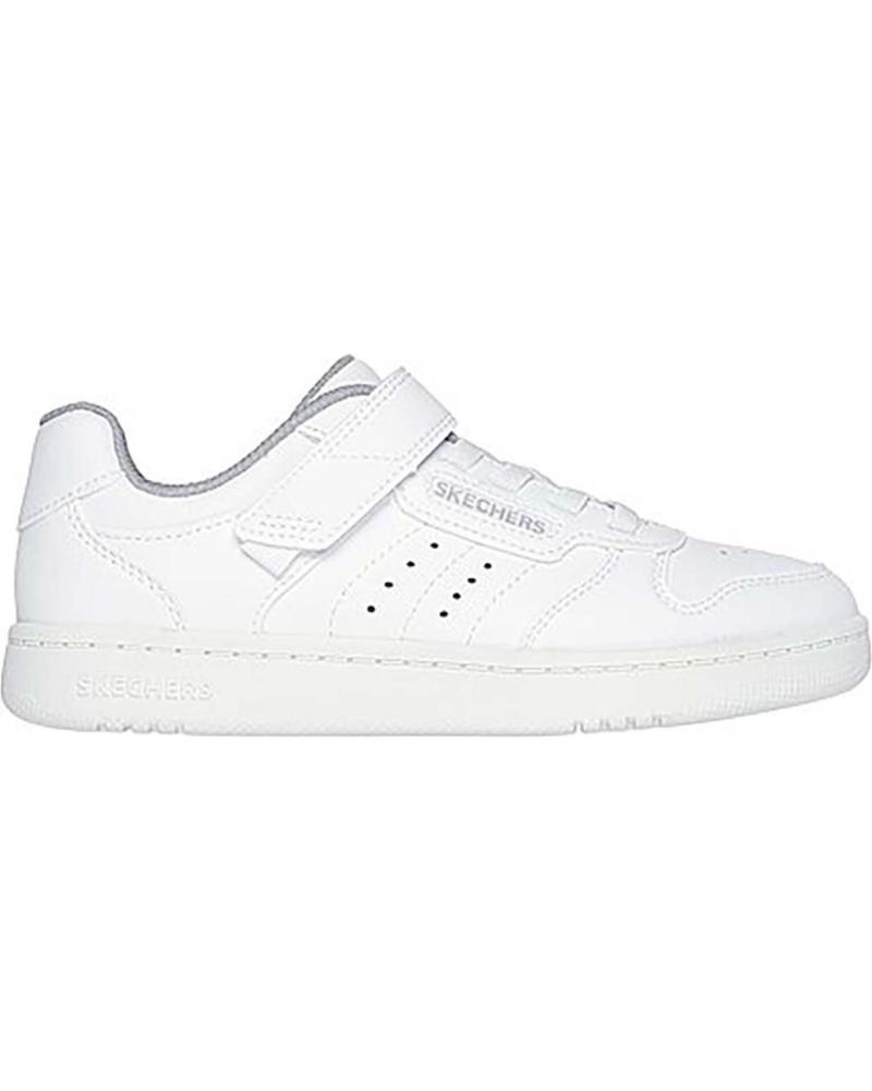 Esportes  SKECHERS  de Menina e Menino 405638L QUICK STREET NINOS  BLANCO