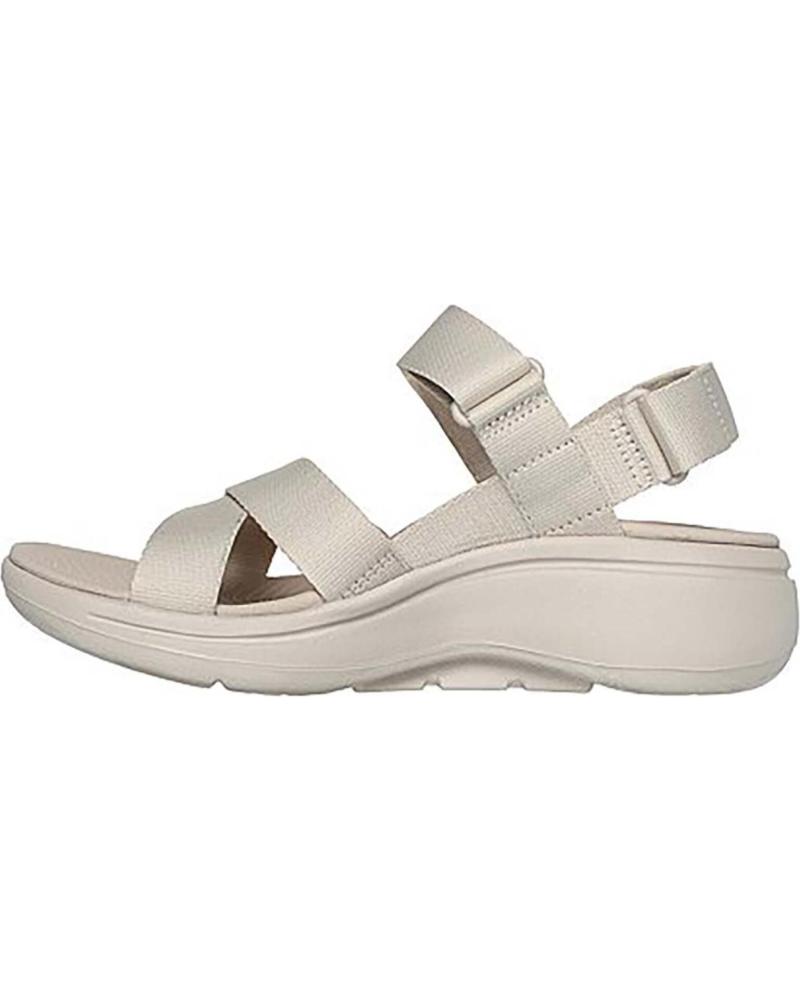 Sandali SKECHERS  per Donna 140808 GO WALK ARCH FIT SANDAL MUJER  BEIGE