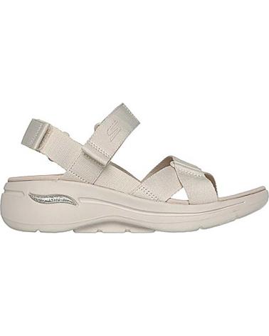 Sandali SKECHERS  per Donna 140808 GO WALK ARCH FIT SANDAL MUJER  BEIGE