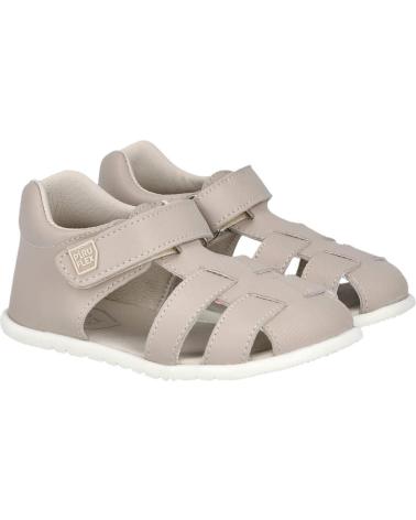 Sandali per Bambina e Bambino L&R SHOES LR SHOES PF306-4 CALZADO RESPETUOSO INFANTIL MARFIL