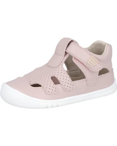 Sandali L&R SHOES  per Bambina LR SHOES PF250-3 CALZADO RESPETUOSO INFANTIL  ROSA