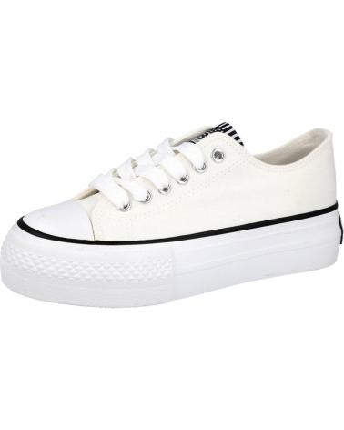 Esportes  CONGUITOS  de Mulher e Menina BJSH527061 ZAPATILLAS BAJAS UNISEX LONA  BLANCO
