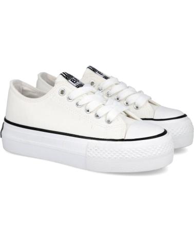 Esportes  CONGUITOS  de Mulher e Menina BJSH527061 ZAPATILLAS BAJAS UNISEX LONA  BLANCO