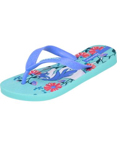 Chanclas IPANEMA  de Niña 83484 TEMAS XIV NINA  VERDE-AZUL