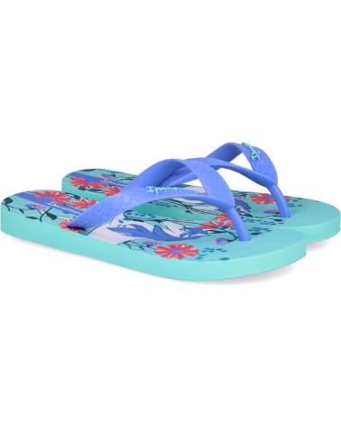 Chanclas IPANEMA  de Niña 83484 TEMAS XIV NINA  VERDE-AZUL