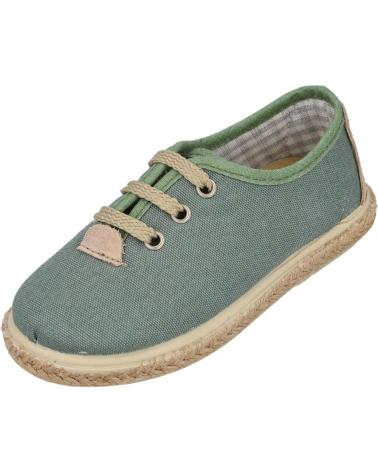 Zapatos L&R SHOES  de Niño LR SHOES VUL1000-PS ALPARGATAS ESPARTO  VERDE
