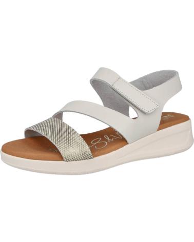 Sandálias OH MY SANDALS  de Mulher 5402 SANDALIAS DE CUNA PLANA DE MUJER  HIELO COMBINADO