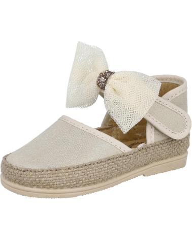 girl Sandals VUL-LADI 9500-679 ALPARGATAS ESPARTO NINA  CHAMPAGNE