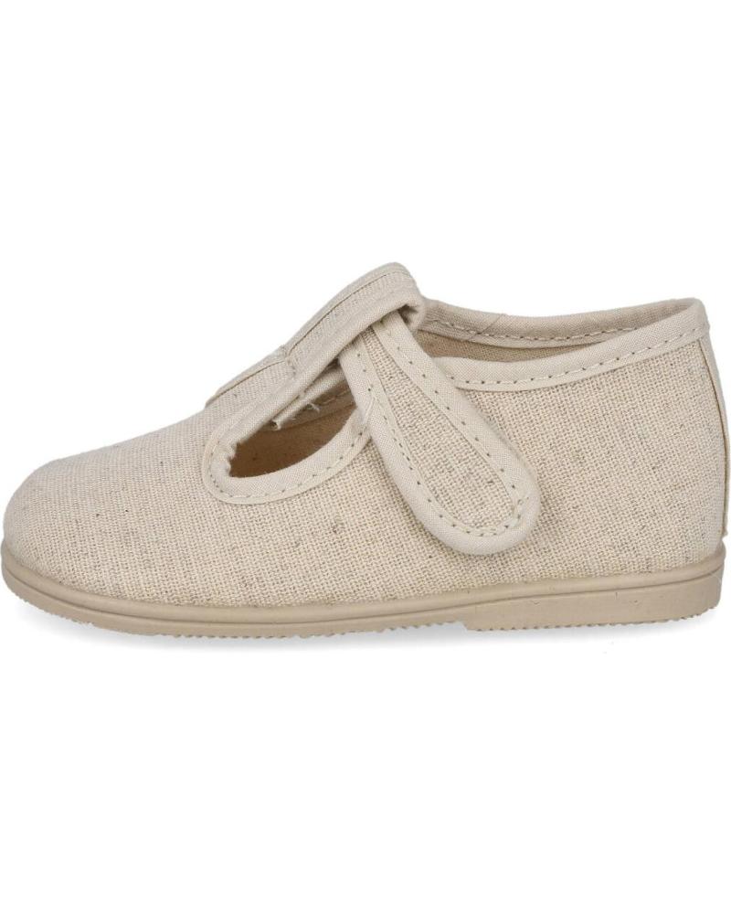 boy shoes VUL-LADI 7505-650 PEPITOS LONA NINO  BEIG