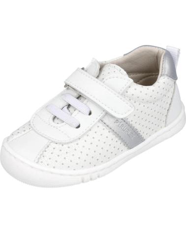 girl and boy Trainers L&R SHOES LR SHOES PF-340-1 CALZADO RESPETUOSO INFANTIL  BLANCO