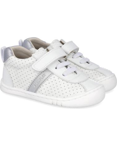 girl and boy Trainers L&R SHOES LR SHOES PF-340-1 CALZADO RESPETUOSO INFANTIL  BLANCO