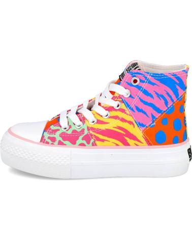 Esportes  CONGUITOS  de Menina BJSH527064 ZAPATILLAS ALTAS PATCHWORK  MULTICOLOR