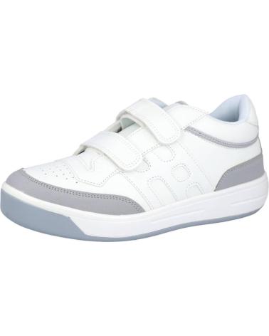 Zapatillas deporte L&R SHOES  pour Homme LR SHOES U1379 ZAPATILLAS DEPORTIVAS DE VELCRO HOMBRE  BLANCO