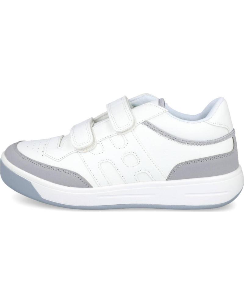 Zapatillas deporte L&R SHOES  pour Homme LR SHOES U1379 ZAPATILLAS DEPORTIVAS DE VELCRO HOMBRE  BLANCO