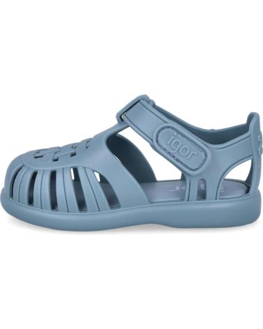 boy Flip flops IGOR S10271-225 TOBBY SOLID SANDALIAS CANGREJERAS UNISEX  SOLID OCEANO