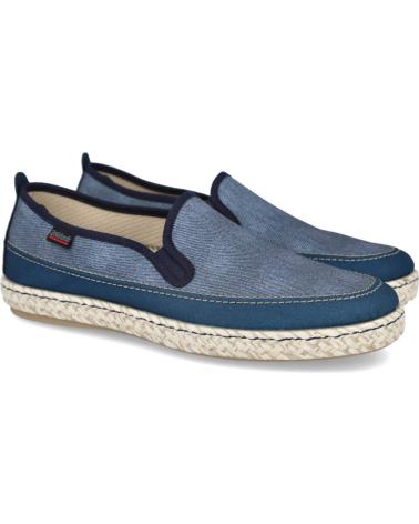 Man shoes DEVALVERDE 4024 ALPARGATAS DE ESPARTO PARA HOMBRE  AZUL