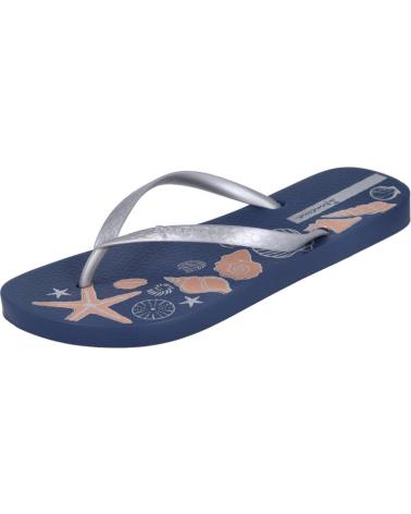 Woman Flip flops IPANEMA IP 83539 CLASSICA HAPPY XI MUJER  AZUL-PLATA