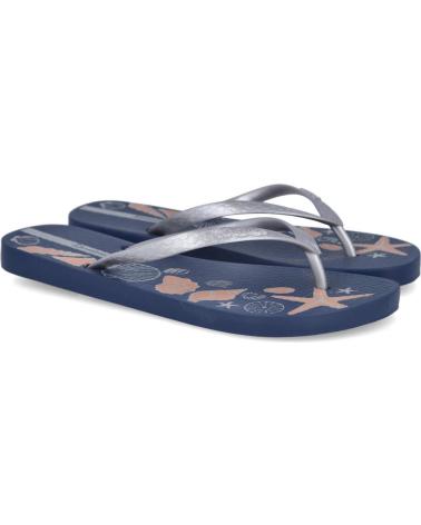 Woman Flip flops IPANEMA IP 83539 CLASSICA HAPPY XI MUJER  AZUL-PLATA