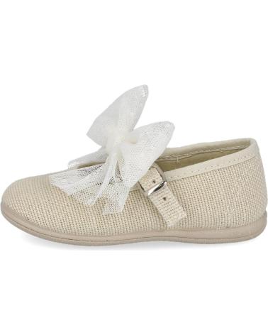Chaussures L&R SHOES  pour Fille LR SHOES VUL254-LC-7 MERCEDITAS LONA N  HIELO