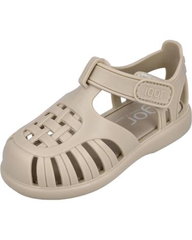 girl and boy Sandals IGOR S10271-100 TOBBY SANDALIAS CANGREJERAS UNISEX  SOLID ARENA