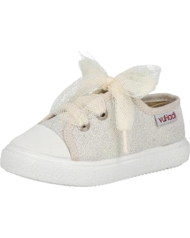 girl shoes VUL-LADI 9045-701 ZAPATILLAS LONA NINA  BLANCO