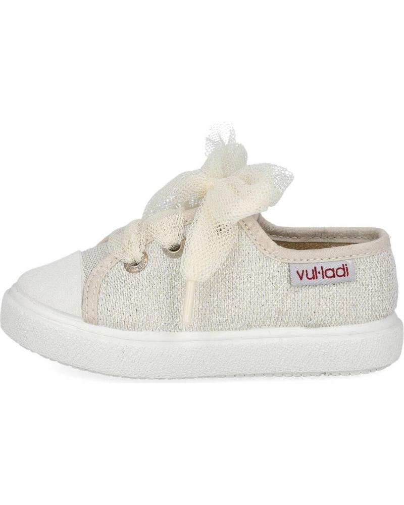 girl shoes VUL-LADI 9045-701 ZAPATILLAS LONA NINA  BLANCO