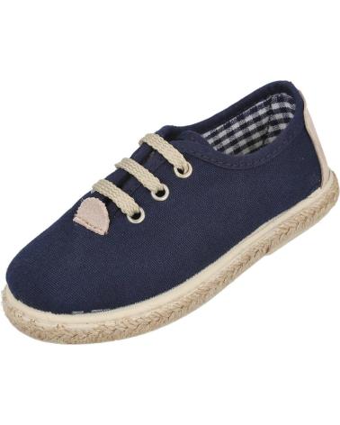 Chaussures L&R SHOES  pour Garçon LR SHOES VUL1000-PS ALPARGATAS ESPARTO  AZUL