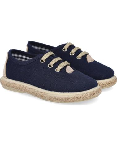 Chaussures L&R SHOES  pour Garçon LR SHOES VUL1000-PS ALPARGATAS ESPARTO  AZUL