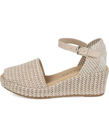 Sandales PITILLOS  pour Femme 5501 SANDALIAS DE CUNA MEDIA MUJER  NATURAL
