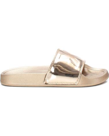 Sandalias XTI  de Mujer 142551 CHANCLAS PLAYERAS PARA MUJER  ORO