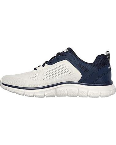 Man Zapatillas deporte SKECHERS 232698 TRACK - BROADER HOMBRE  BLANCO-AZUL