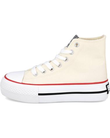 Sportif CONGUITOS  pour Fille BJSH527060 ZAPATILLAS ALTAS UNISEX BASIC  BLANCO