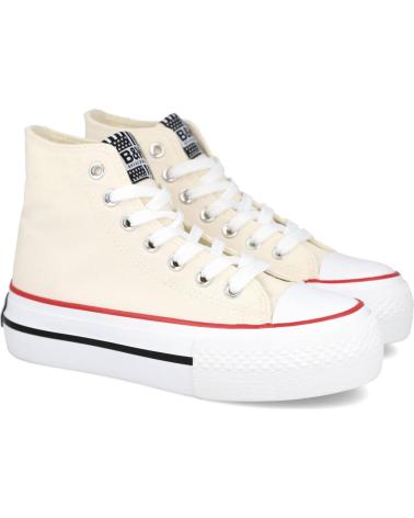 Sportif CONGUITOS  pour Fille BJSH527060 ZAPATILLAS ALTAS UNISEX BASIC  BLANCO