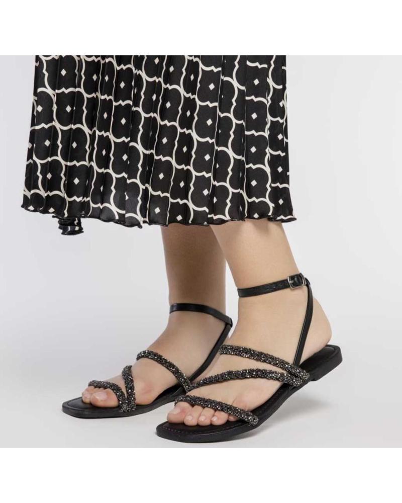 Gioseppo Sandalias Negras Piel Mujer Sandalias De Mujer GIOSEPPO