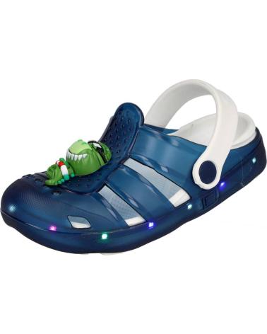 Chanclas CONGUITOS  de Niño COSH11100 ZUECOS CON LUCES MARINO  AZUL
