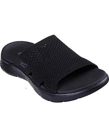 Sandalias SKECHERS  de Mujer 141425 GO WALK FLEX SANDAL - ELATION MUJER  NEGRO