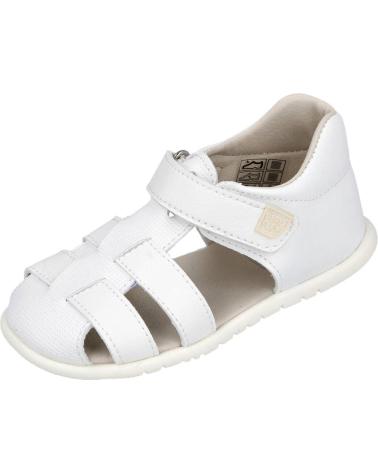 Sandalias de Niña y Niño L&R SHOES LR SHOES PF306-1 CALZADO RESPETUOSO INFANTIL BLANCO