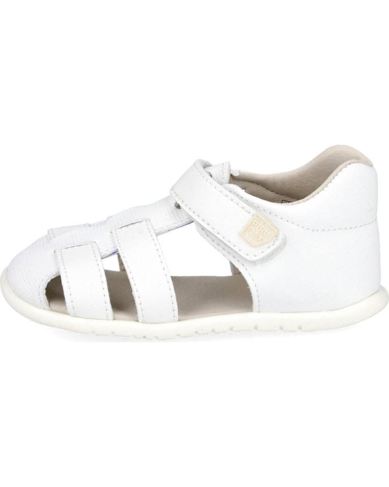 Sandalias de Niña y Niño L&R SHOES LR SHOES PF306-1 CALZADO RESPETUOSO INFANTIL BLANCO