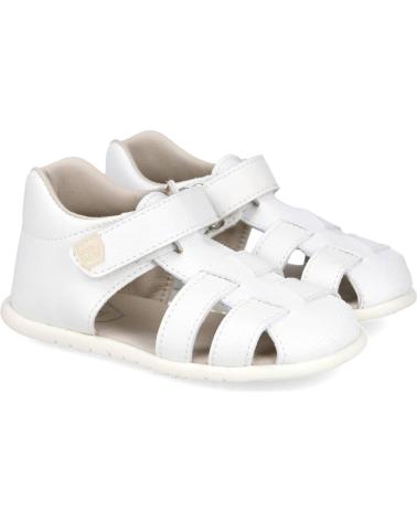 Sandalias de Niña y Niño L&R SHOES LR SHOES PF306-1 CALZADO RESPETUOSO INFANTIL BLANCO