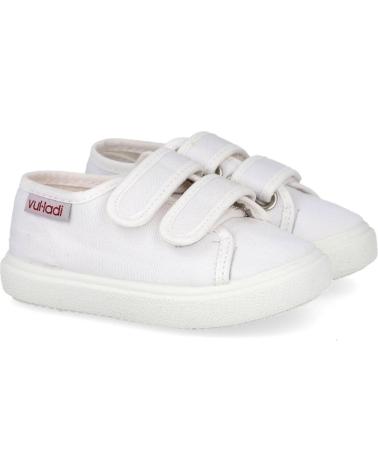 girl and boy Trainers VUL-LADI 445-051 ZAPATILLAS LONA UNISEX  BLANCO