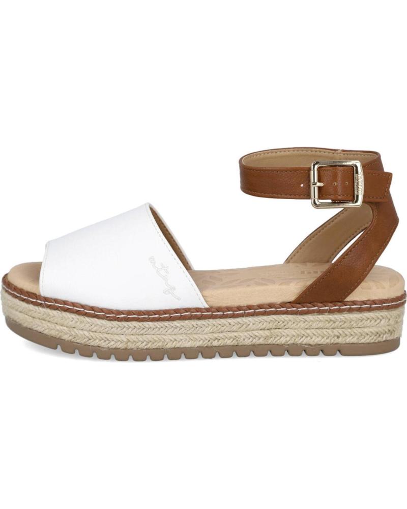 Sandali MTNG  per Donna 59617-C56023 AMELIE SANDALIAS DE BLOQUE PARA MUJER  BLANCO