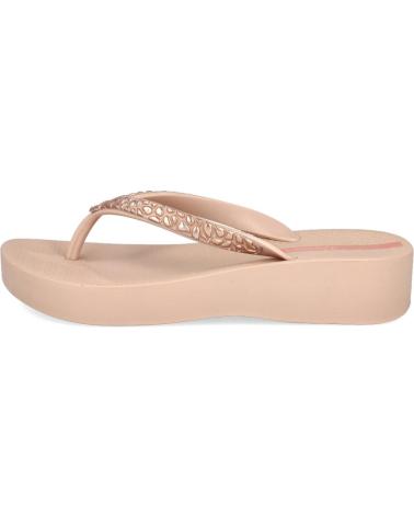 Woman Flip flops IPANEMA IP 83471 MESH IX PLAT MUJER  BEIGE-ROSA