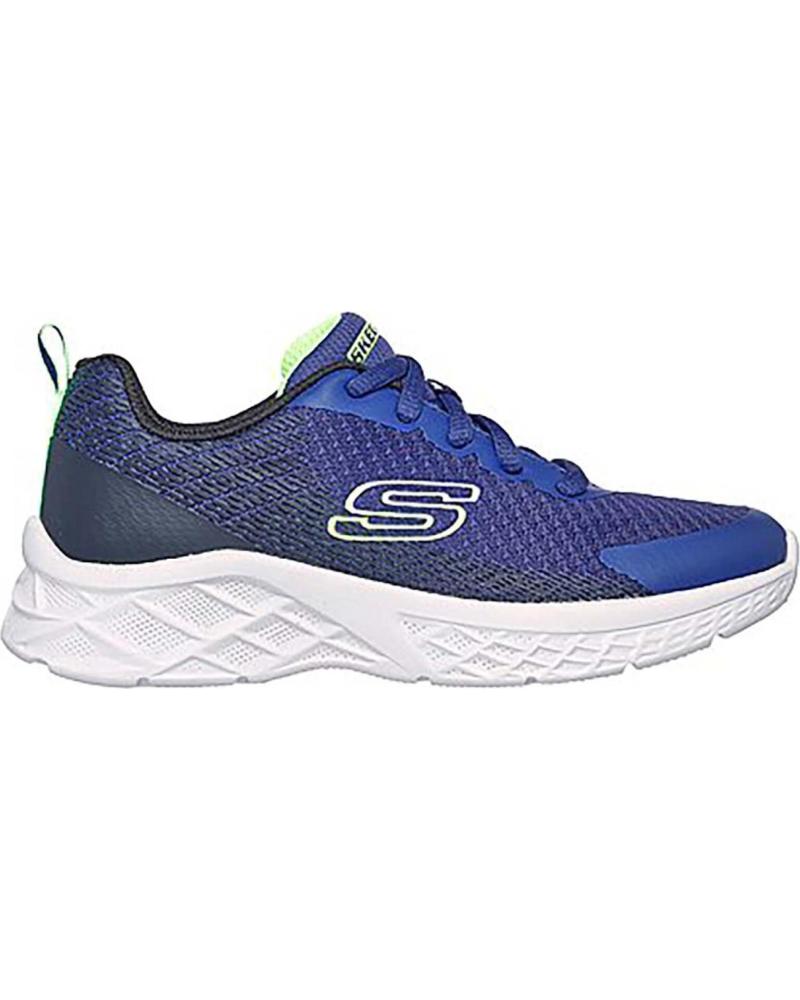 Esportes  de Menino SKECHERS 403925L MICROSPEC II - VOVRIX NINO AZUL