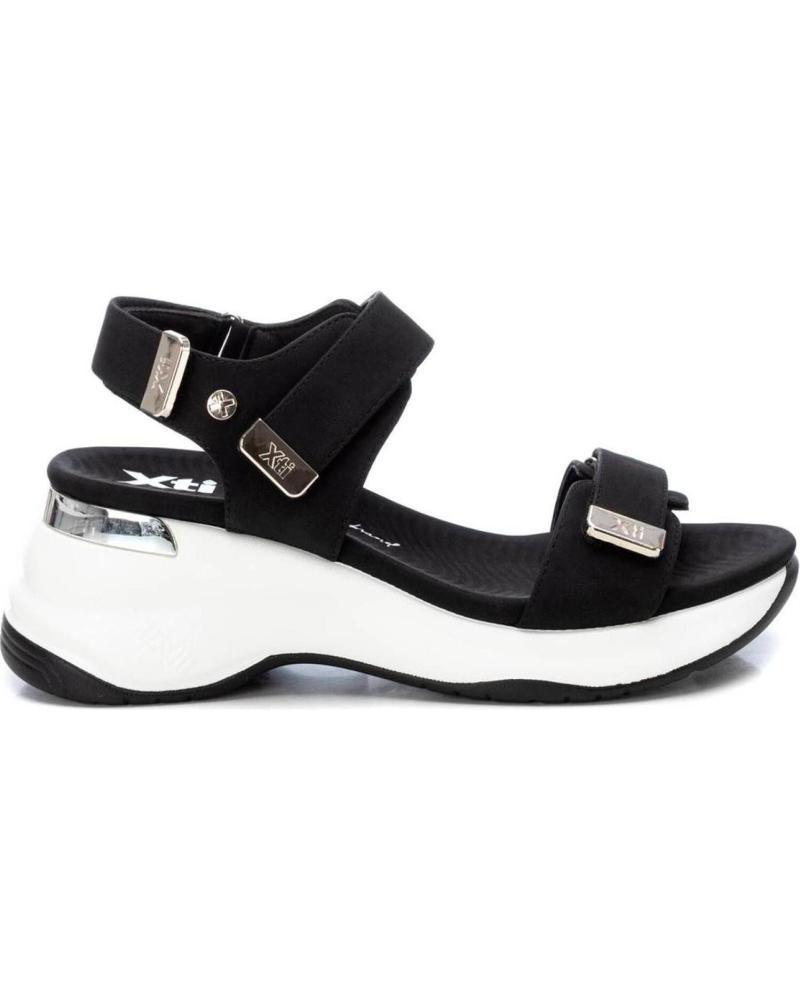 Sandalias XTI  de Mujer 142827 SANDALIAS PLANAS PARA MUJER  NEGRO
