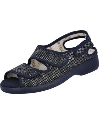 Calzado de casa GARZON  de Mujer 3425 212 ZAPATILLAS CASA MUJER  MARINO