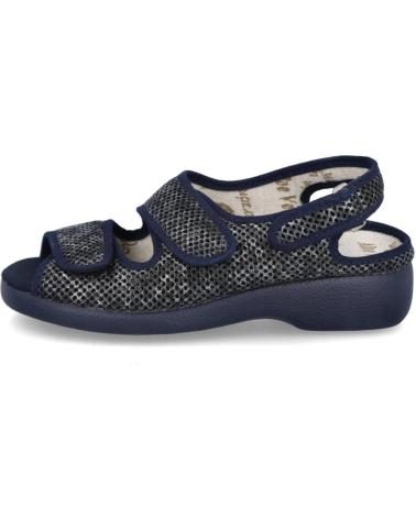 Calzado de casa GARZON  de Mujer 3425 212 ZAPATILLAS CASA MUJER  MARINO