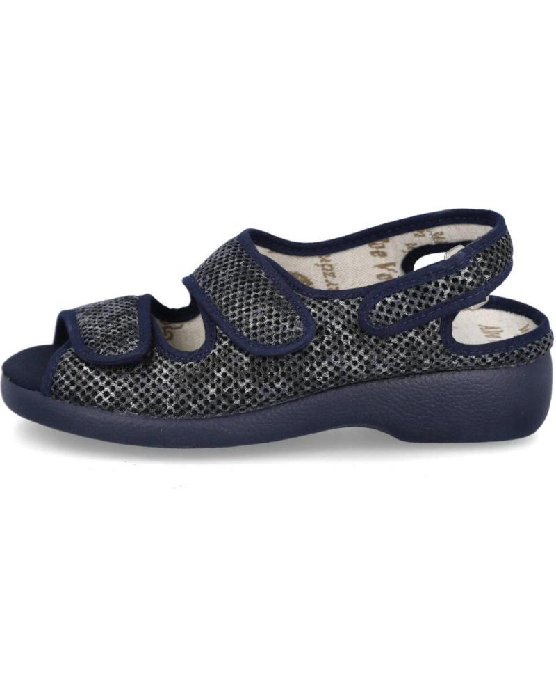 Calzado de casa GARZON  de Mujer 3425 212 ZAPATILLAS CASA MUJER  MARINO