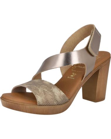 Woman Sandals OH MY SANDALS 5268 SANDALIAS DE TACON MUJER  DIPLER TAUPE COMBINADO